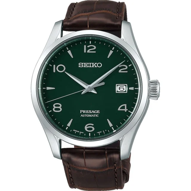 Seiko Presage Green Enamel Dial Limited Edition NAP210000007914 kol saati