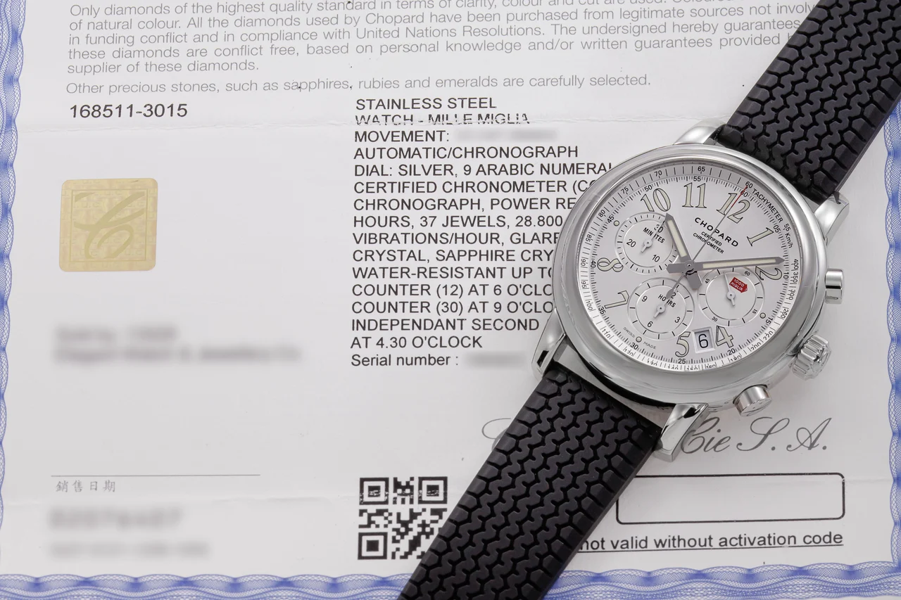 Chopard CHOPARD REF. 168511-3015, MILLE MIGLIA, STEEL kol saati