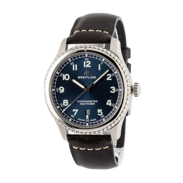 Breitling Navitimer 8 Stainless Steel Blue Dial A17314101C1X2 kol saati