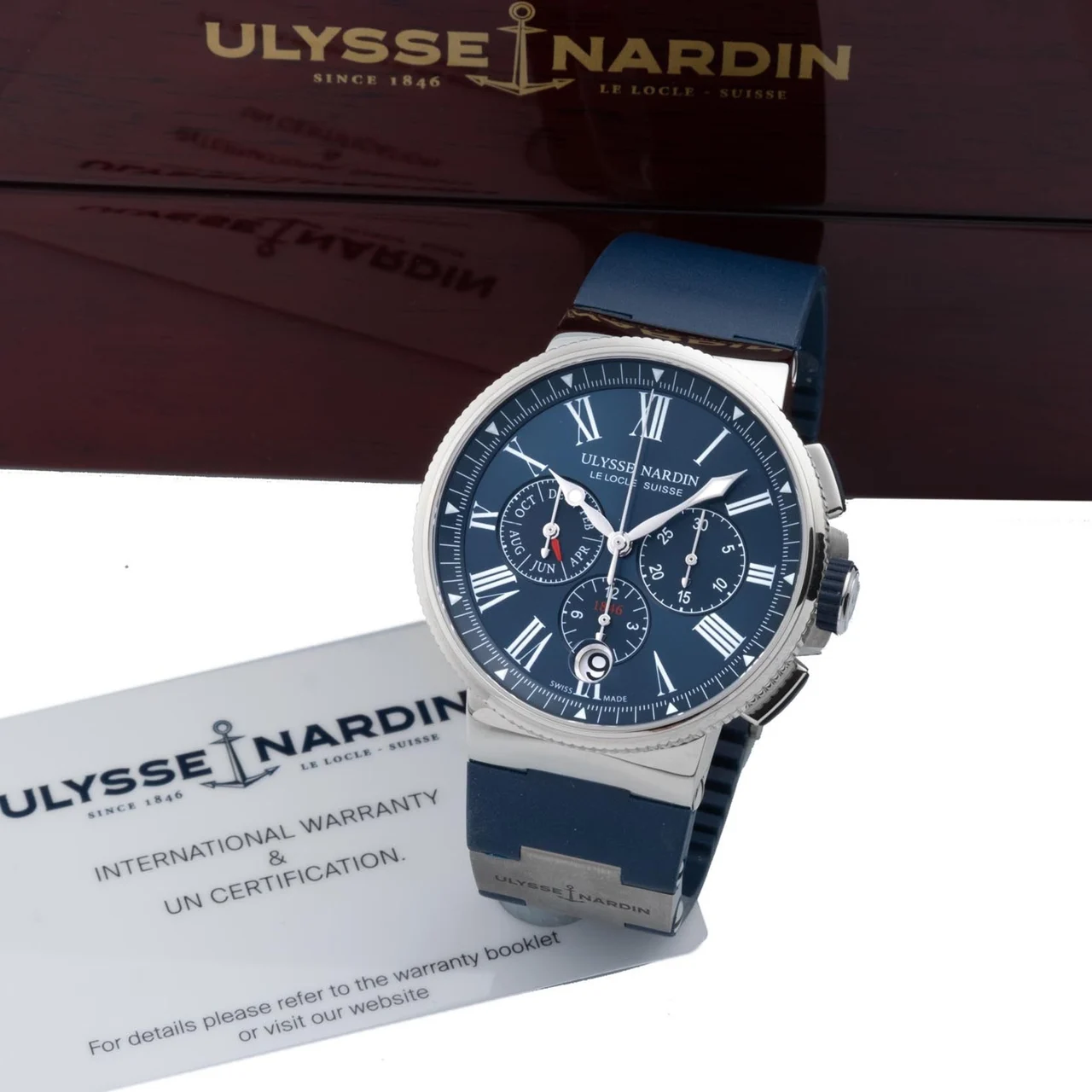 Ulysse Nardin Switzerland 1533-150/43 kol saati