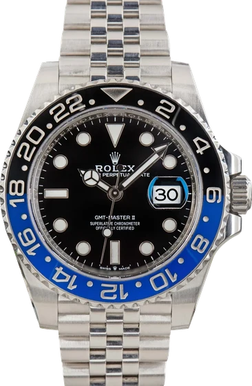 Rolex GMT-Master 126710 Jubilee 'Batman' 2019 Model T 126710BLNR kol saati