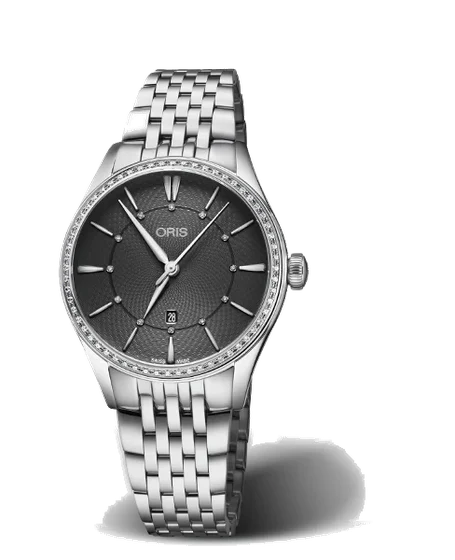 Oris Artelier Date Diamonds 01 561 7724 4953-07 8 17 79 kol saati