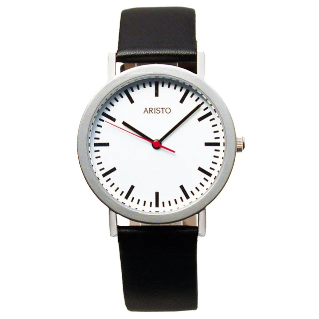 Aristo Bauhaus Railroad Watch #3H03 kol saati