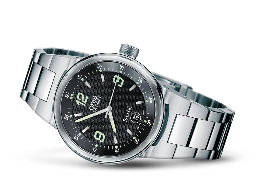 Oris Team Day Date 2004 01 635 7560 4164-07 8 25 01 40.5 mm kol saati