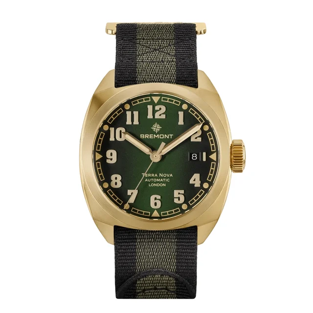 Bremont Terra Nova TN40-DT-BZ-GN-N-S kol saati