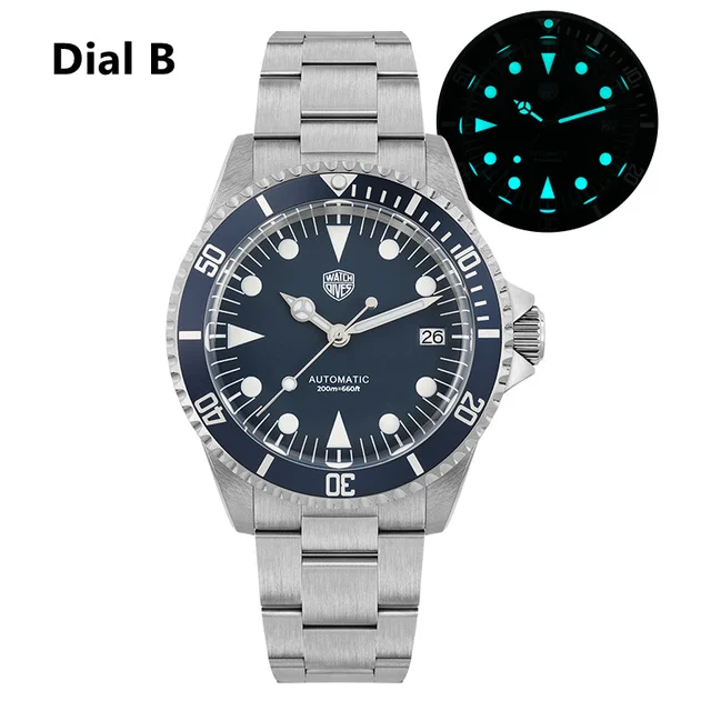 Watchdives Vintage Sub Watch 二手代发-Shelley-200 kol saati