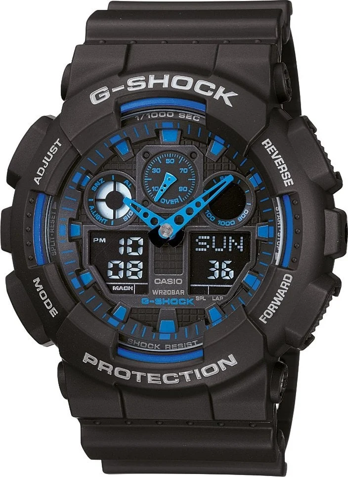 Casio G-shock Iconic GA-100-1A2DR 51.2 mm kol saati