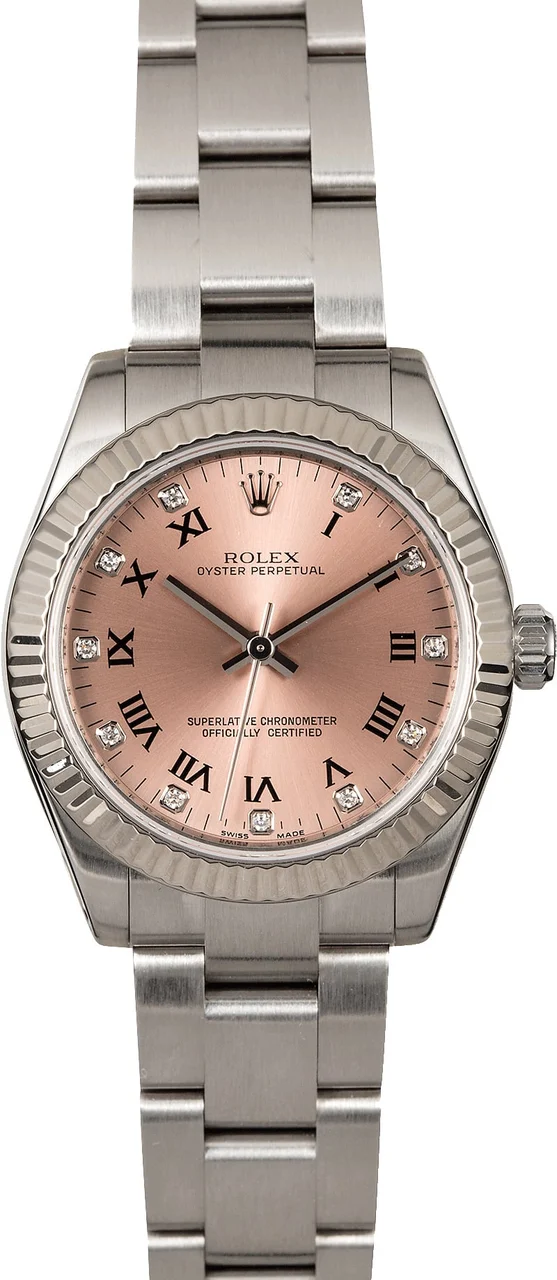 Rolex Mid-Size Datejust 177234 Oyster Perpetual 177234PRDO kol saati