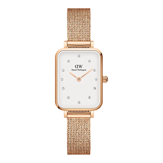 DANIEL WELLINGTON Quadro Lumine Pressed Melrose DW00600527 kol saati