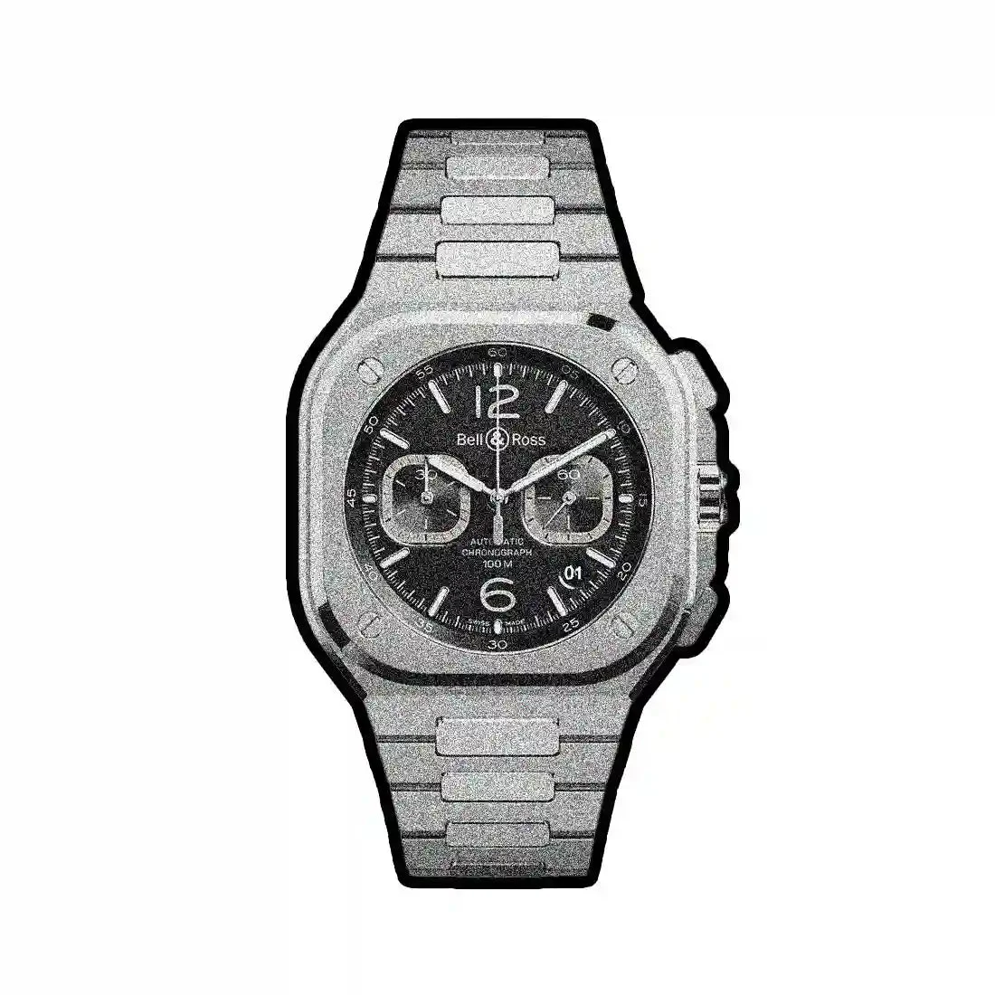 Bell & Ross Bell & Ross 31251 42 mm kol saati