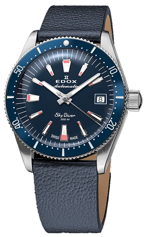 EDOX Skydiver ED502 38 mm kol saati