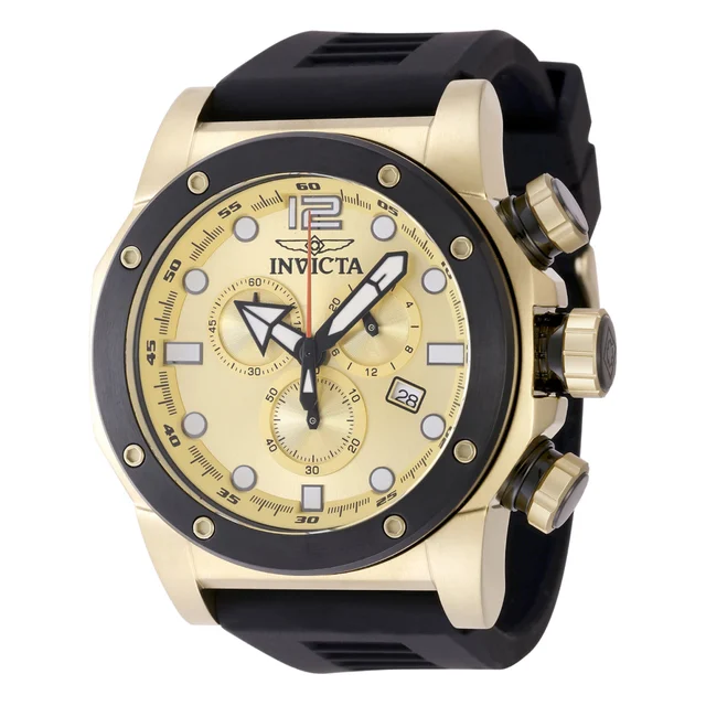 Invicta Sea Hunter Gen IV Watch - 52mm. Black (48980) kol saati