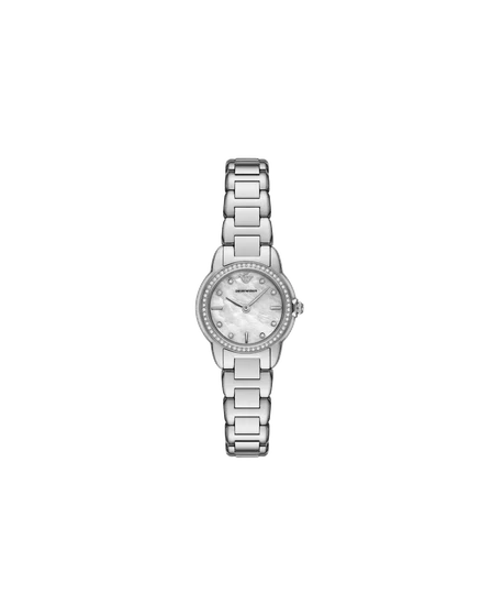 Emporio Armani Two-Hand Stainless Steel Watch AR11669 kol saati