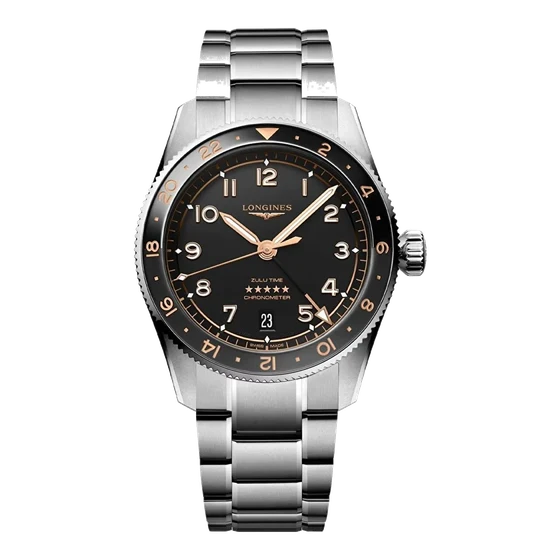 Longines Spirit Zulu Time L38024506 kol saati