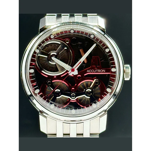 Accutron Spaceview 2020 X Redbar 210000077598 kol saati