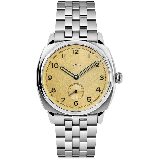 Fears Brunswick 38 Champagne on Stainless Steel Bracelet BS23800B.013.124 kol saati