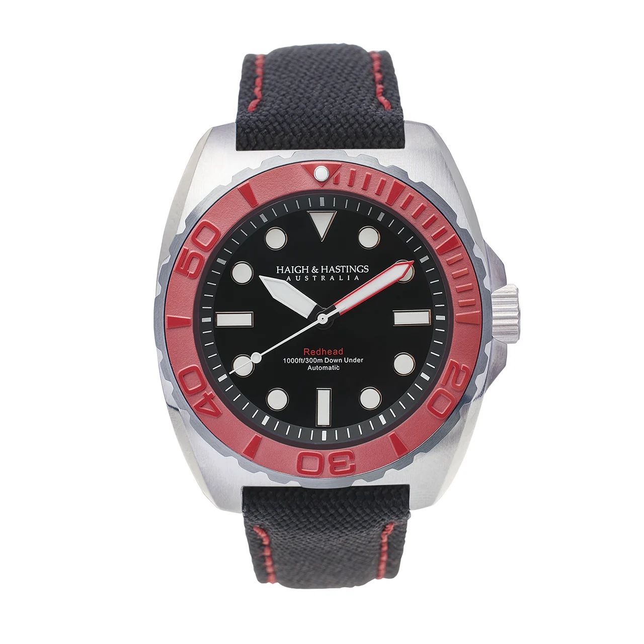 Haigh & Hastings M2REDHED 44 mm kol saati