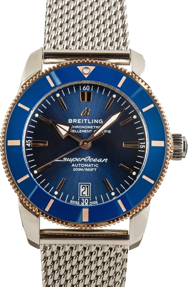 Breitling Superocean Heritage B20 Automatic 42 Blue Dial UB2010161C1A1 42 mm kol saati