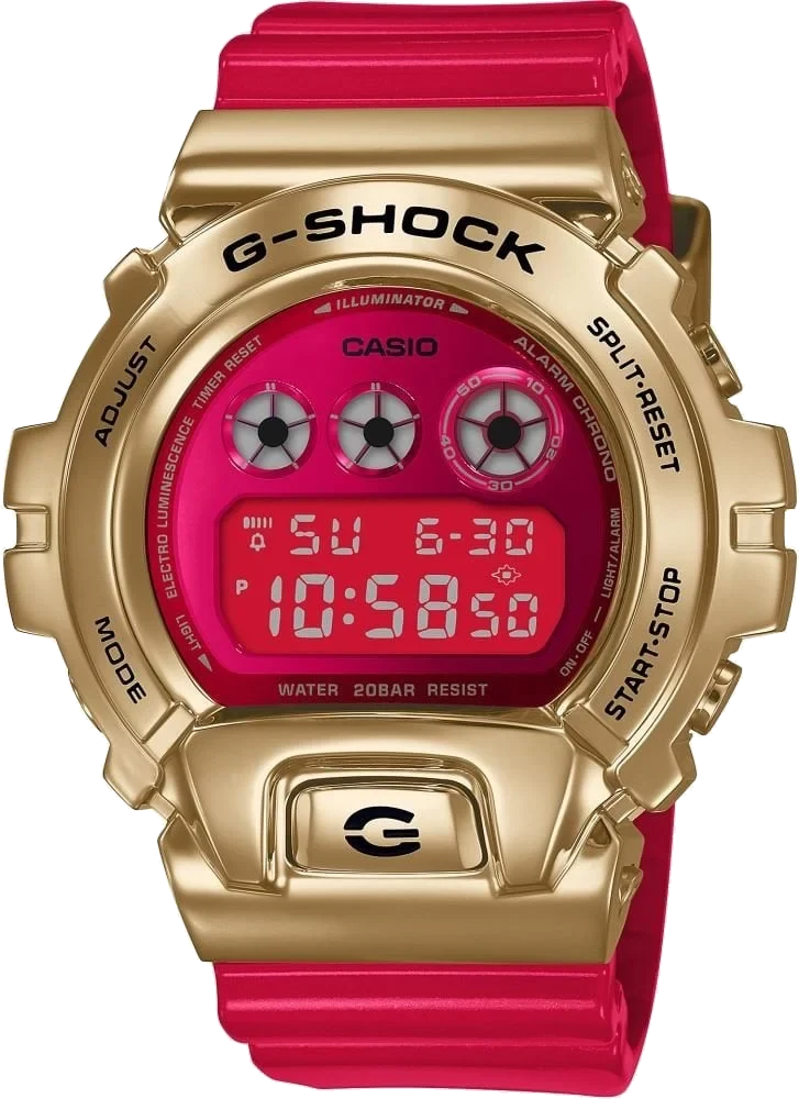 Casio G-SHOCK METAL ÇERÇEVE GM-6900CX-4DR_Outlet 49.7 mm kol saati