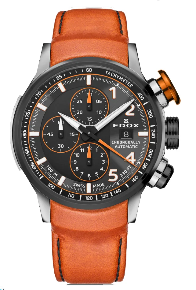 EDOX Chronorally ED456 45 mm kol saati