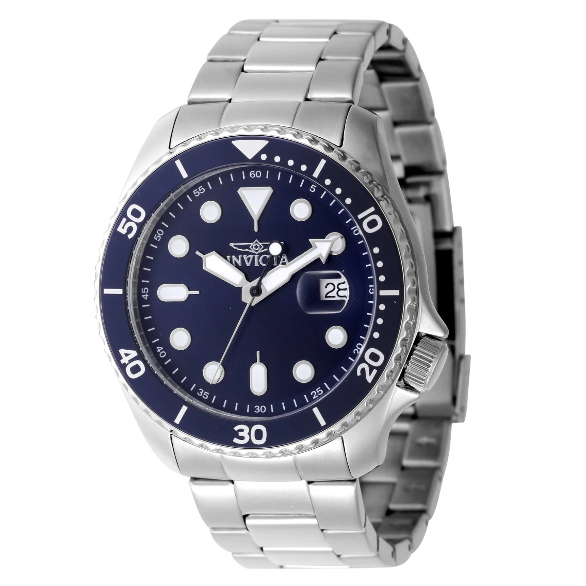Invicta Pro Diver Lumesca Watch - 46mm. Steel (47158) 46 mm kol saati
