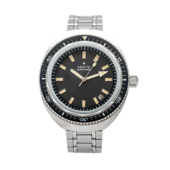 Zenith ZENITH, REF. A3637, ORANGE DIVER, STEEL kol saati
