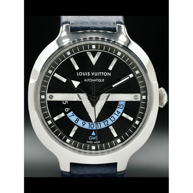 Louis Vuitton Voyager GMT Q7D30 210000028467 kol saati