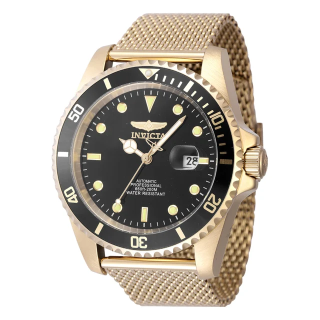 Invicta Grand Diver Bastion Automatic Watch - 47mm. Gold (47966) kol saati