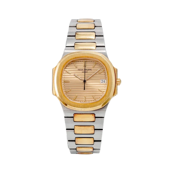 Patek Philippe PATEK PHILIPPE REF. 3900/1, LADY'S, QUARTZ, CENTRE-SECONDS, DATE, GOLD "SIG