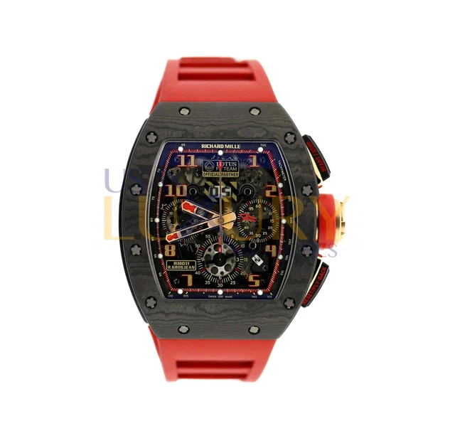 Richard Mille NTPT Carbon 18K Rose Gold Lotus F1 Team Richard Mille RM011 NTPT Carbon 18K