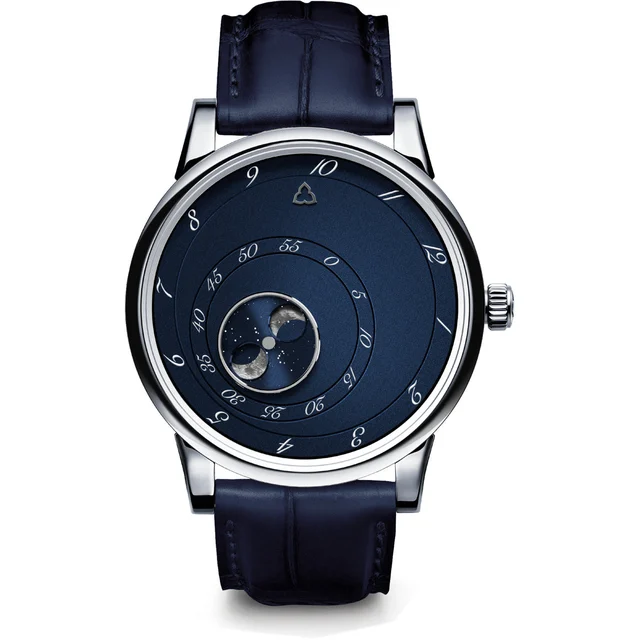 Trilobe Les Matinaux L'Heure Exquise Blue 40.5mm LM12LB kol saati