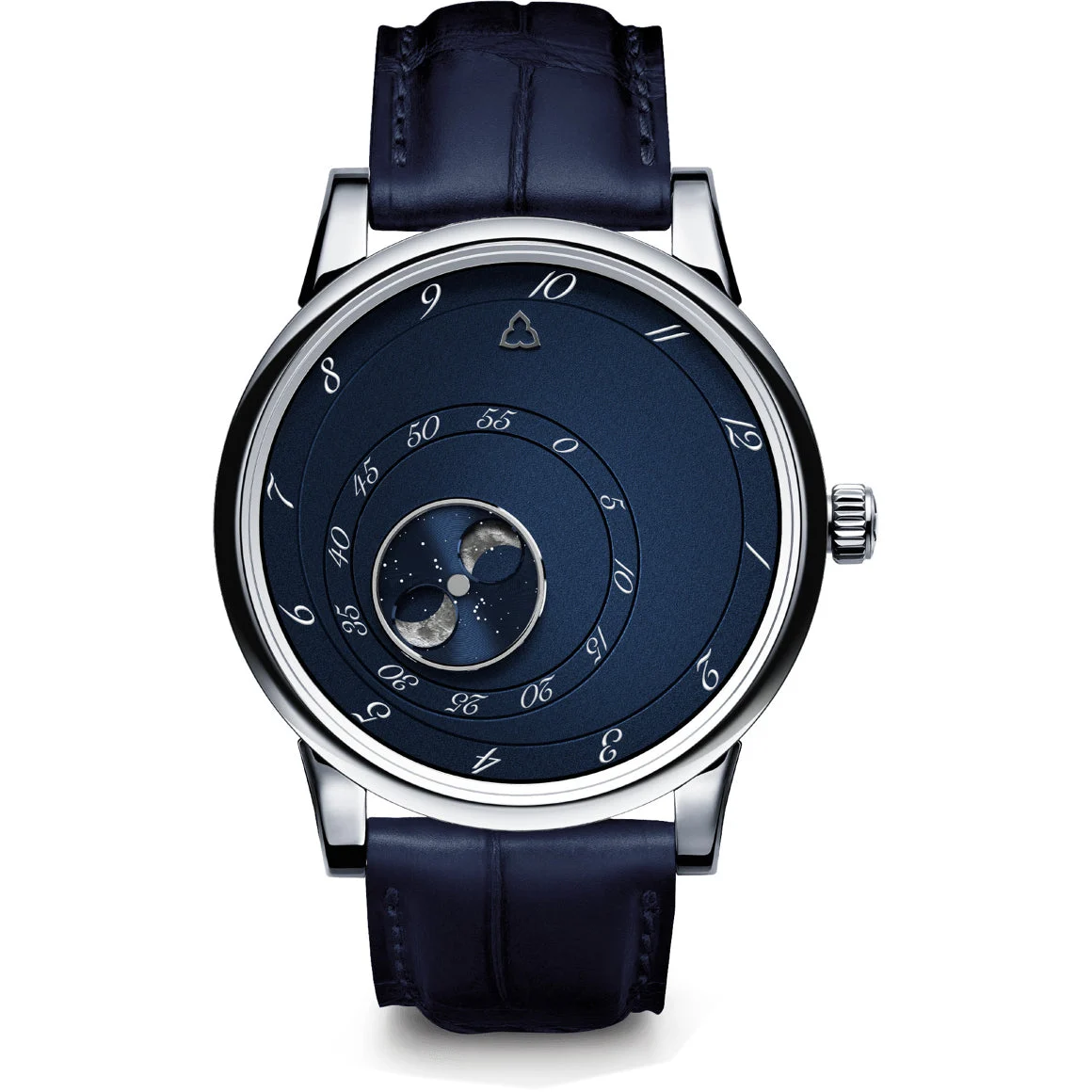 Trilobe Les Matinaux L'Heure Exquise Blue 40.5mm LM12LB 40.5 mm kol saati