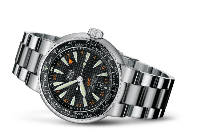 Oris Divers GMT, Date 01 668 7608 8454-07 8 24 01PEB kol saati