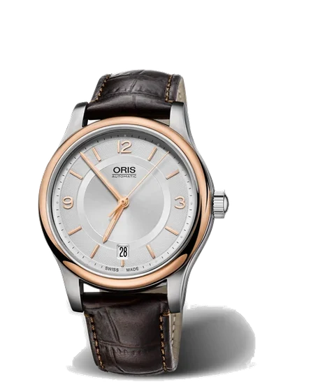 Oris Classic Date 01 733 7578 4331-07 5 18 10 kol saati