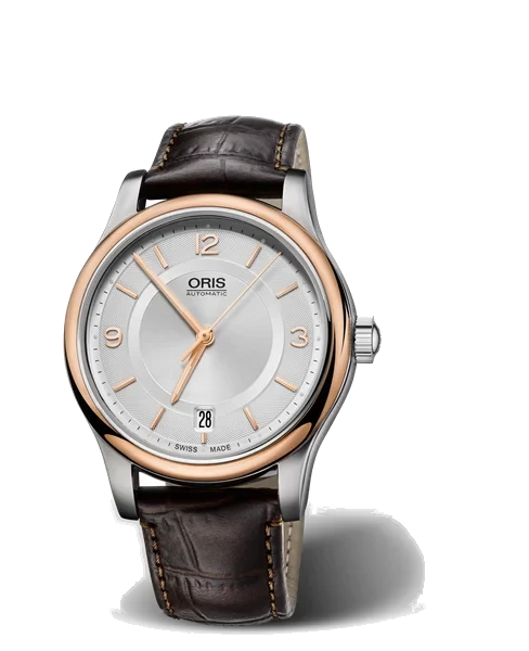 Oris Classic Date 01 733 7578 4331-07 5 18 10 37 mm kol saati