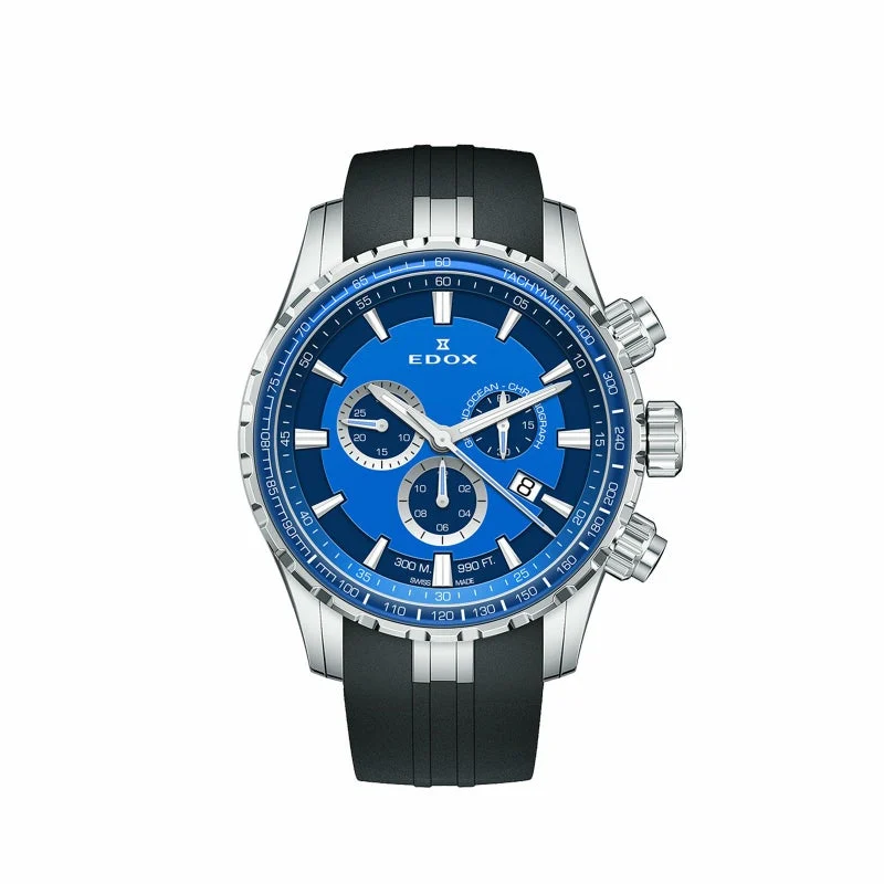 EDOX Chronorally 10226-3BUCA-BUIN 45 mm kol saati