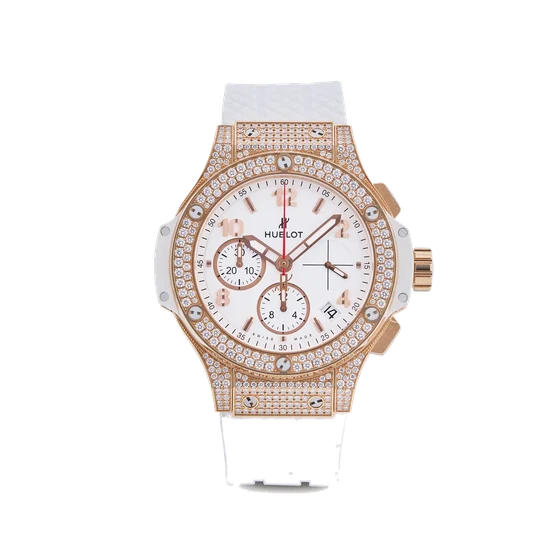 Hublot HUBLOT, REF. 341.PE.230.RW.174, BIG BANG, 18K PINK GOLD AND DIAMONDS kol saati