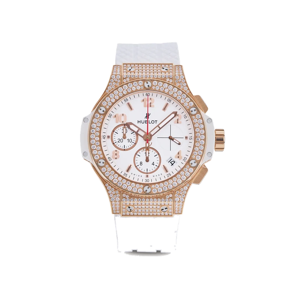 Hublot HUBLOT, REF. 341.PE.230.RW.174, BIG BANG, 18K PINK GOLD AND DIAMONDS kol saati