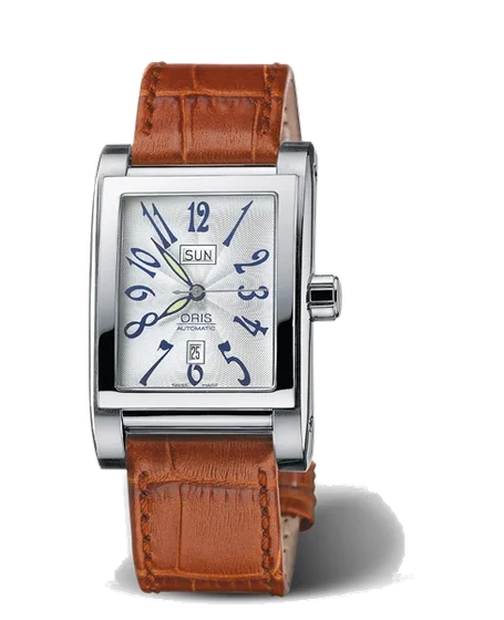 Oris Rectangular Day Date 01 585 7525 4061-07 5 20 42FC kol saati