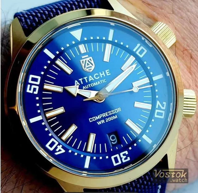 Vostok COMPRESSOR GBlue kol saati