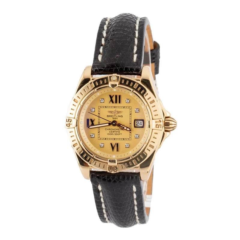 Breitling Cockpit Quartz Yellow Gold K7135612/H506 31 mm kol saati