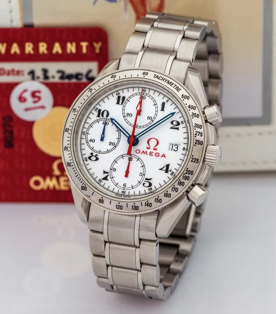 OMEGA Speedmaster Enamel Dial 3513.20.00 kol saati