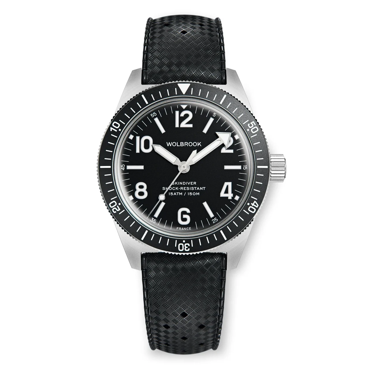 Wolbrook 22-SA-002-RB1-BLK 48 mm kol saati