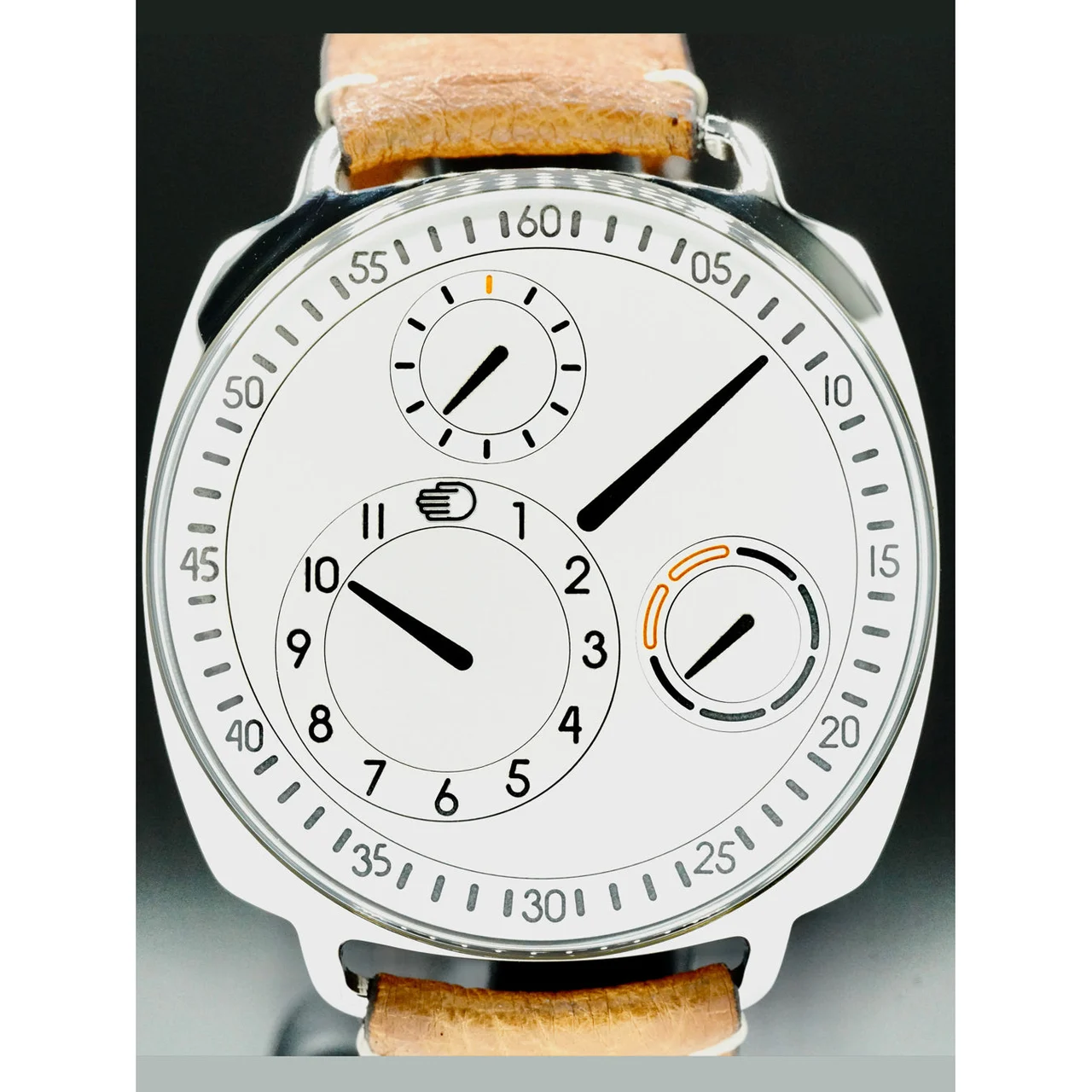 Ressence Type 1 Square White 210000047852 41 mm kol saati