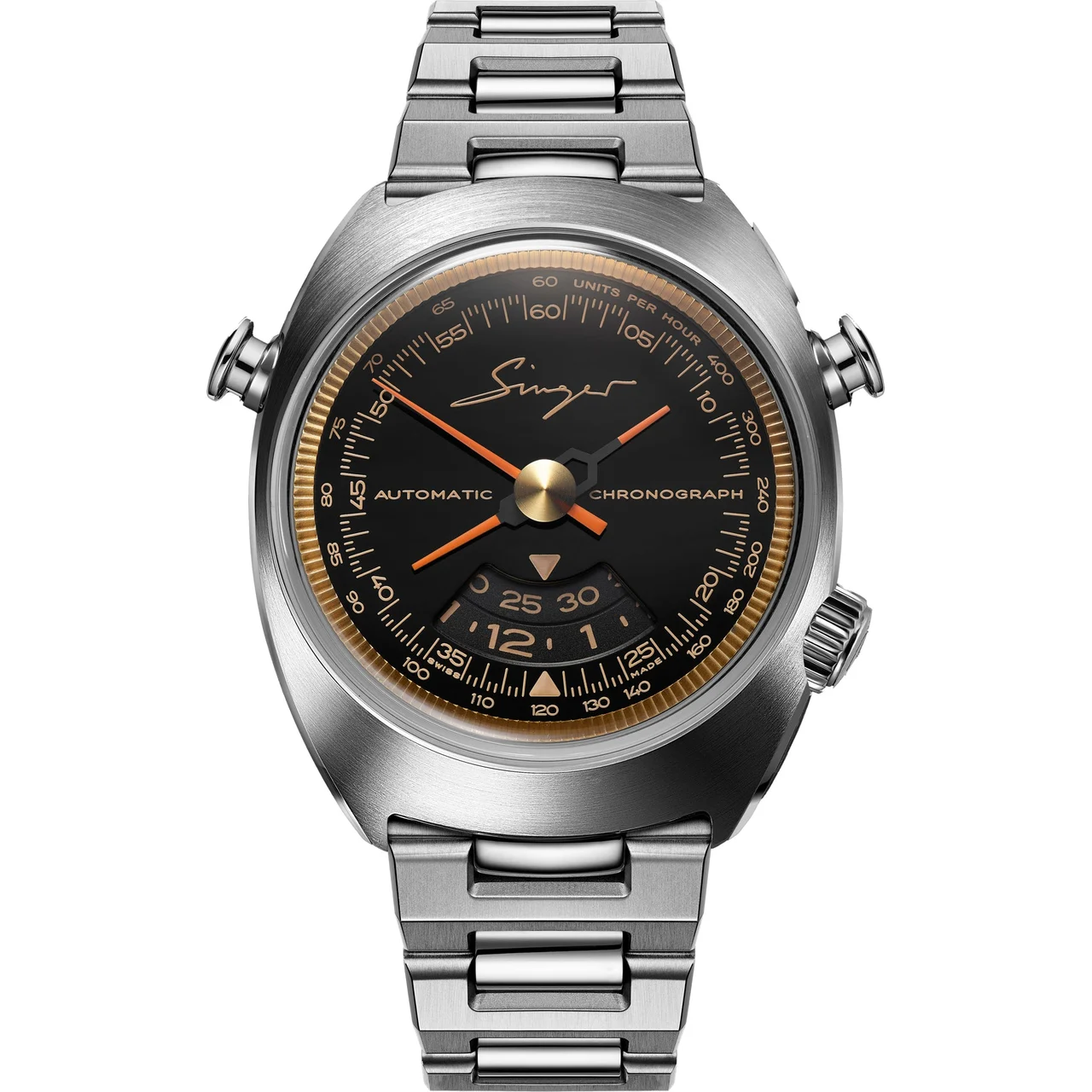Singer Reimagined Chronograph SR201 40 mm kol saati