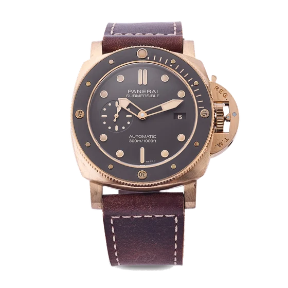 Panerai PANERAI, REF. PAM00968, SUBMERSIBLE BRONZO, BRONZE kol saati