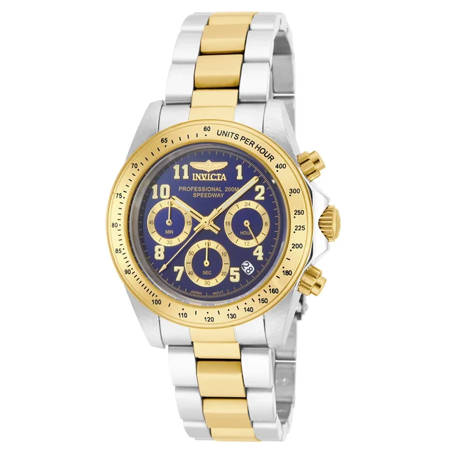 Invicta Speedway Torvane Watch - 39.5mm. Steel. Gold (17028) kol saati