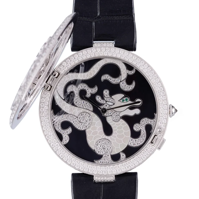 Cartier CARTIER REF. CRWS000307, LE CIRQUE ANIMALIER DRAGON, DIAMOND, ONYX, EMERALD, MOP,