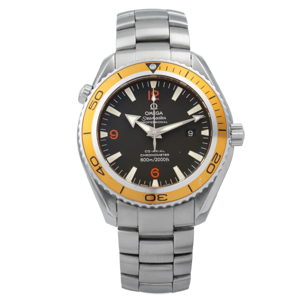 OMEGA OMEGA REF. 2208.50.00; "SEAMASTER", "PLANET OCEAN 600M"; STAINLESS STEEL kol saati