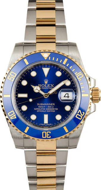 Rolex Submariner Blue 116613 116613x-CPO kol saati